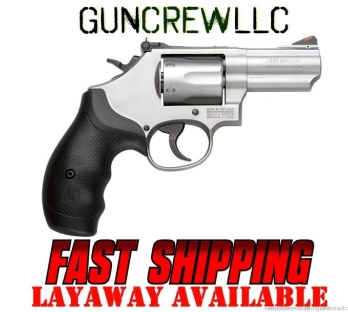 Smith & Wesson S&W Model 66-8 Combat Magnum 357Mag 10061 SS 2.75" Layaway-img-0
