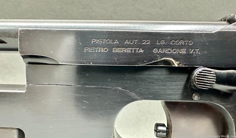 Prototype Model 949 Beretta Olimpionica Pistol-img-6