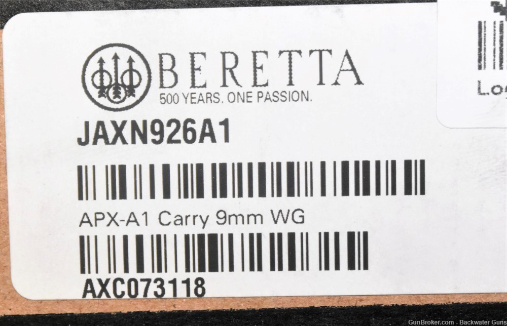 FACTORY NEW BERETTA APX A1 CARRY WOLF GREY 9MM PISTOL -img-6