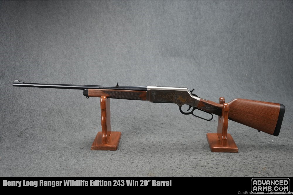 Henry Long Ranger Wildlife Edition 243 Win 20” Barrel-img-1