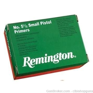 Remington No. 5 1/2 Small Pistol Primers 1000 Count -img-0