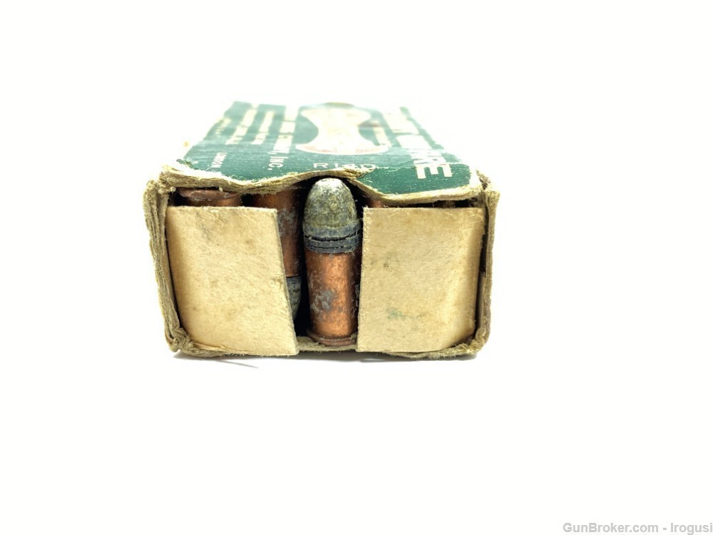 Remington Dog Bone .32 Short Rim Fire Vintage Box 49 Rounds-img-1
