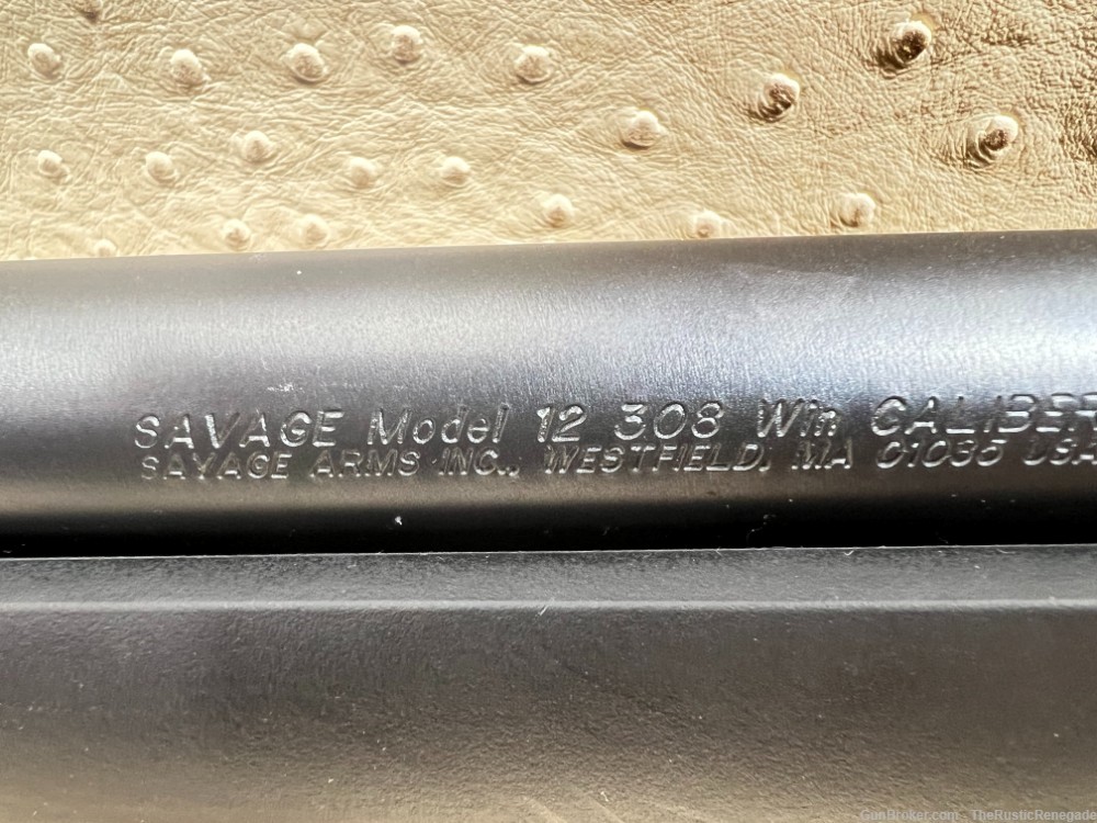 Savage Model 12 Bolt Action Rifle 308 Win 25"-img-42