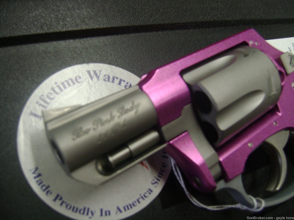 CHARTER ARMS "THE PINK LADY"DAO 38SPL ANODIZED FRAME-img-1