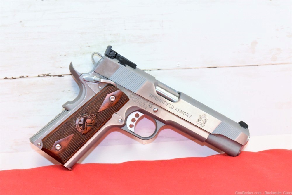 FACTORY NEW SPRINGFIELD 1911 LOADED TARGET PISTOL CA COMPLIANT 45ACP -img-1