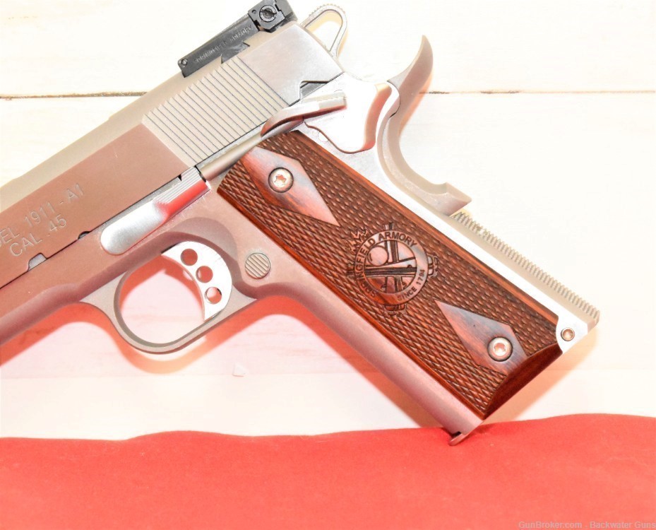 FACTORY NEW SPRINGFIELD 1911 LOADED TARGET PISTOL CA COMPLIANT 45ACP -img-2