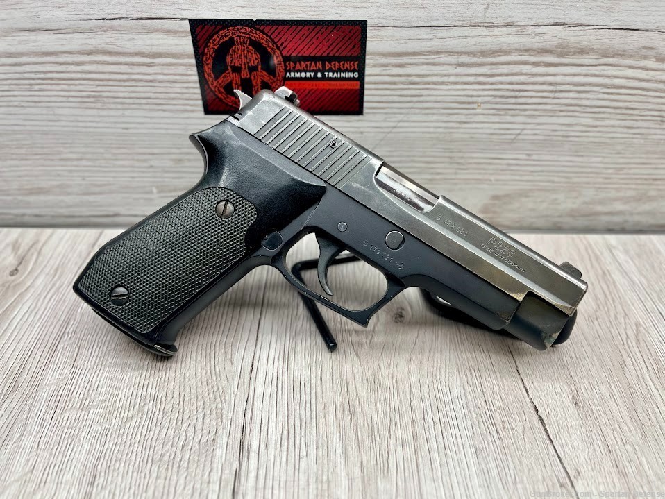 USED SIG SAUER P220 MFG WEST GERMANY 45 ACP WITH ORIGINAL BOX AND PAPERS-img-0