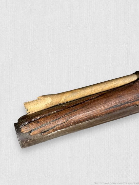 Antique Percussion Muzzle Loader Black Powder Long Gun-img-19
