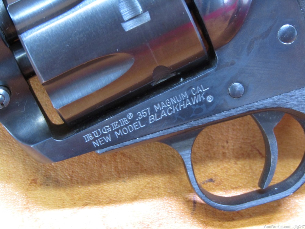 Ruger New Model Blackhawk 357 Mag 6 Shot Single Action Revolver Made 1983-img-10
