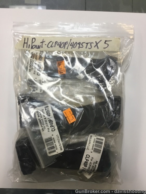 HI-POINT - 10RD MAGAZINE - JCP40 / CLP40P / 4095TS - 5 MAGS - ONLY $12 EACH-img-1