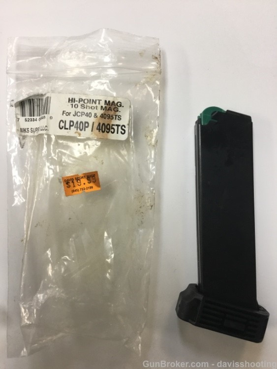 HI-POINT - 10RD MAGAZINE - JCP40 / CLP40P / 4095TS - 5 MAGS - ONLY $12 EACH-img-0