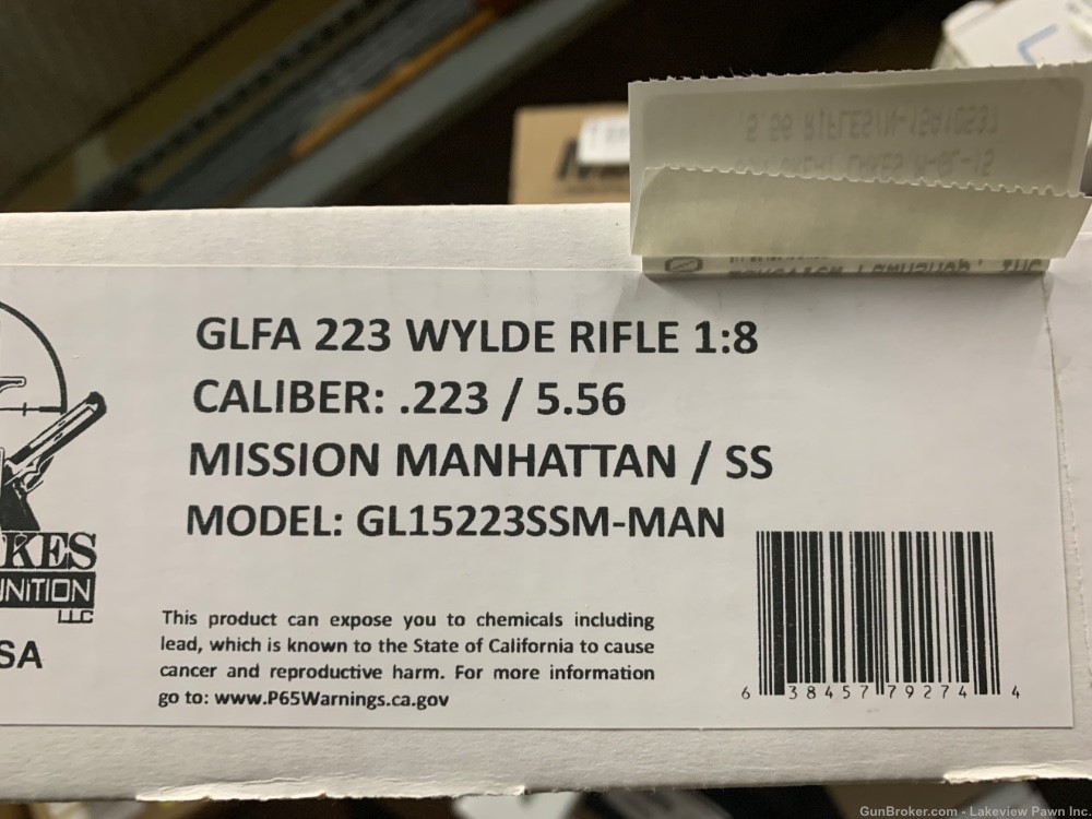 Great Lakes Firearms GLFA Mission Manhattan Stainless AR15 223W In Stock-img-3