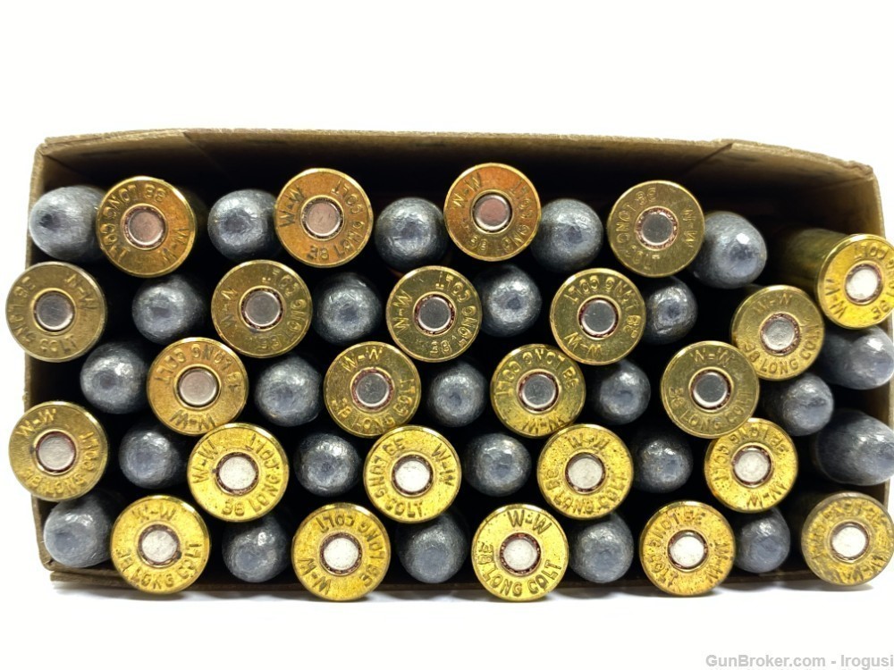 Winchester Western .38 Long Colt LC 150 Gr Lead 49 Rounds-img-6