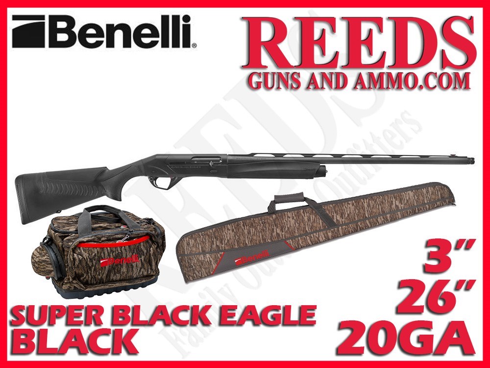 Benelli Super Black Eagle 3 Black 20 Ga 3in 26in 10340-img-0