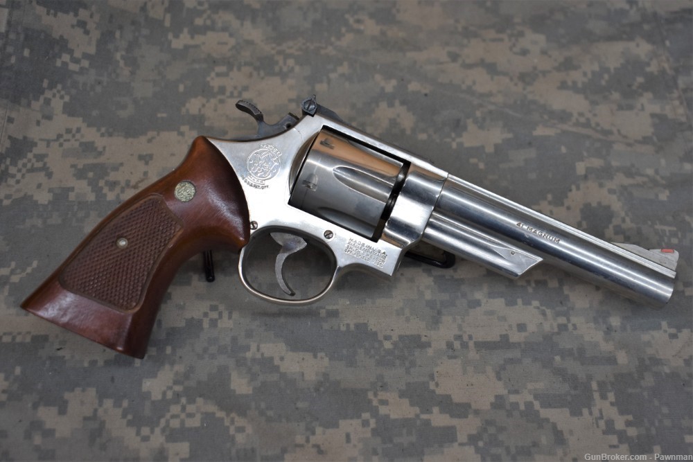 S&W Model 57 no dash in 41 Mag made 1980-81 Nickel-img-1