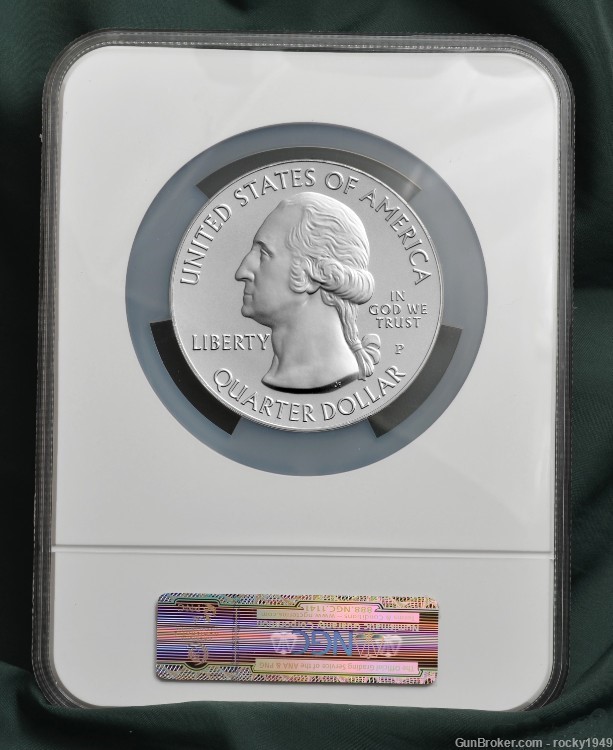 2010 - GRAND CANYON -Early Releases - 5oz silver - NGC SP70 w/ NP-GC label-img-1