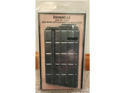 Brownells BRN-10 20 Round Waffle Magazines 7.62x51 .308 BRN10