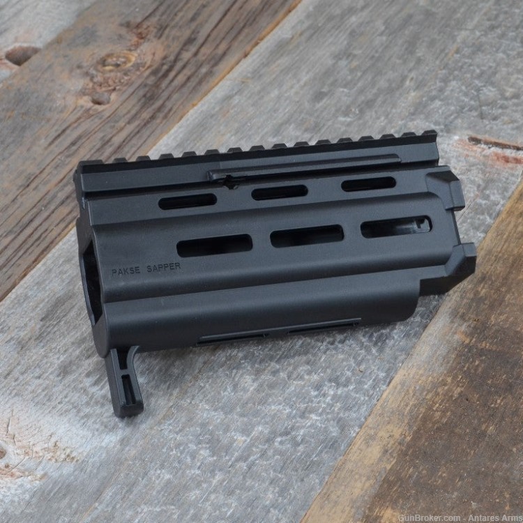 Pakse Sapper 6.4" M-Lok Handguard CZ EVO 3 Scorpion pistol Black NEW Rail-img-0