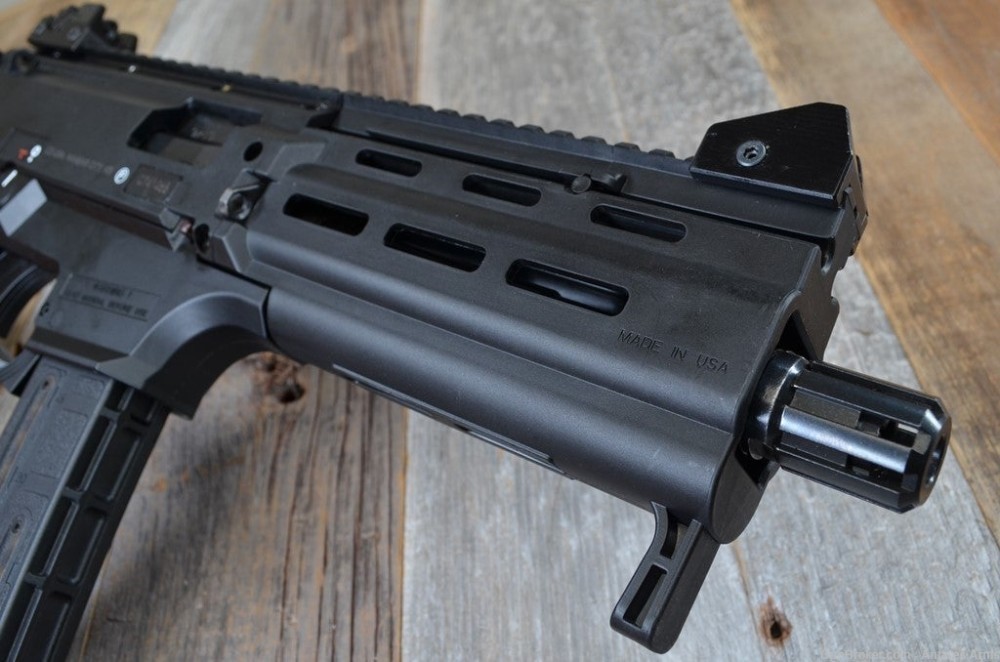 Pakse Sapper 6.4" M-Lok Handguard CZ EVO 3 Scorpion pistol Black NEW Rail-img-1