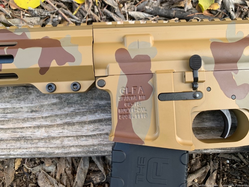 Great Lakes Firearms GLFA Mission Sahara Nitride AR15 223W  In Stock -img-3