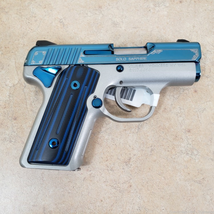 Kimber Solo Sapphire 9mm Special Edition Semi-Auto Pistol 2 Mags.-img-16