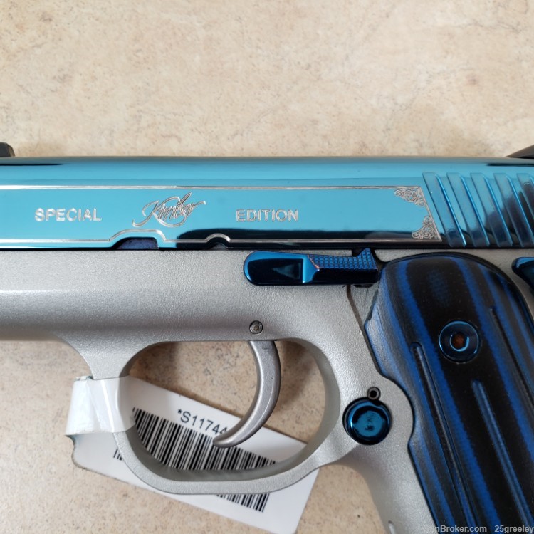 Kimber Solo Sapphire 9mm Special Edition Semi-Auto Pistol 2 Mags.-img-4