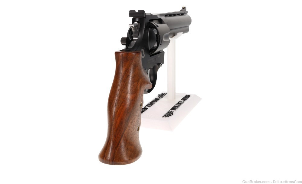 NEW! Korth NSX Mongoose Revolver 6 in 44 Magnum Walnut Grip Black DLC Frame-img-15