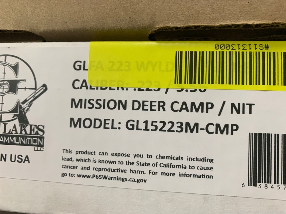 Great Lakes Firearms GLFA Mission Deer Camp Nitride AR15 223W In Stock -img-4
