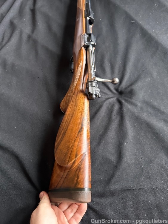 GERMAN Mauser Style BOLT ACTION SPORTING RIFLE .257 STW. Some work needed-img-36