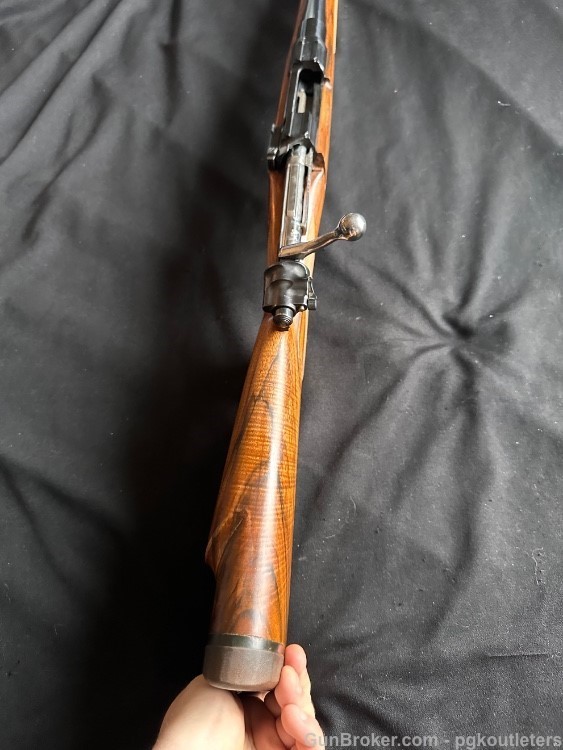 GERMAN Mauser Style BOLT ACTION SPORTING RIFLE .257 STW. Some work needed-img-37