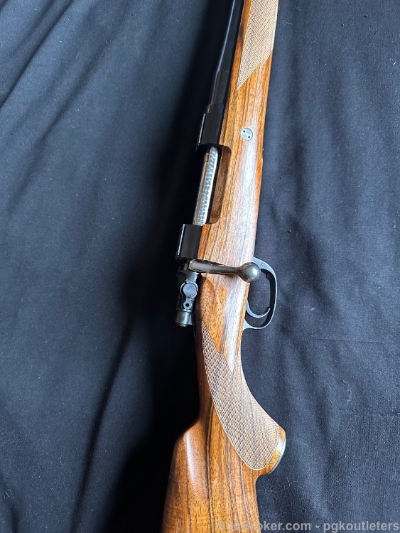 GERMAN Mauser Style BOLT ACTION SPORTING RIFLE .257 STW. Some work needed-img-18