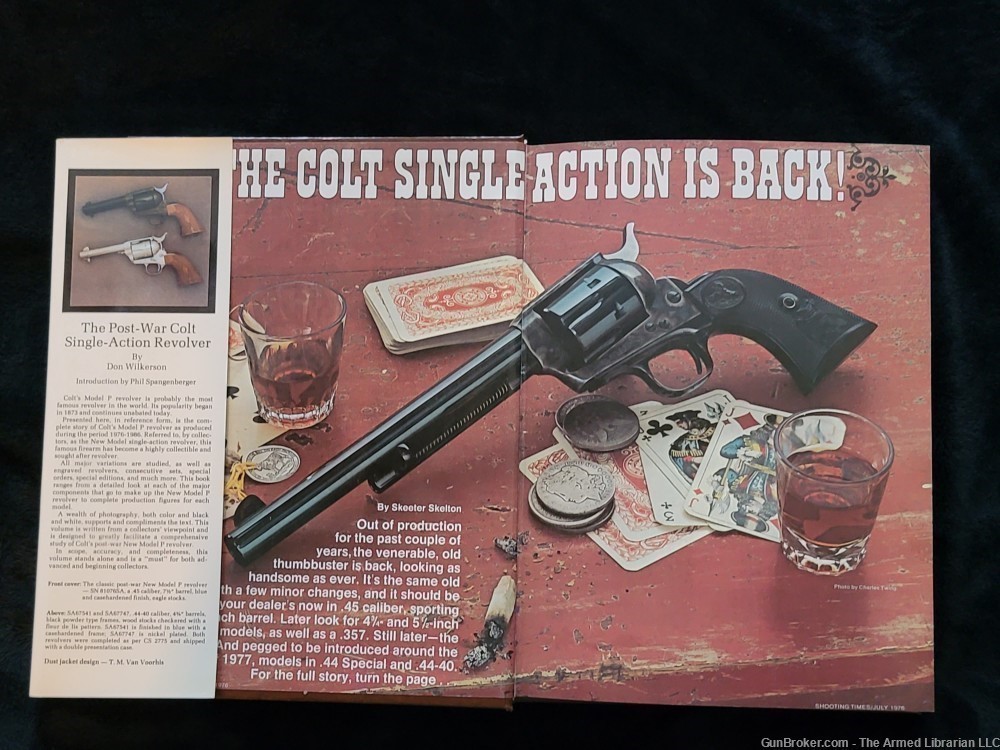 Colt Single-Action Revolver Book 1976-1986 by Wilkerson            -img-1