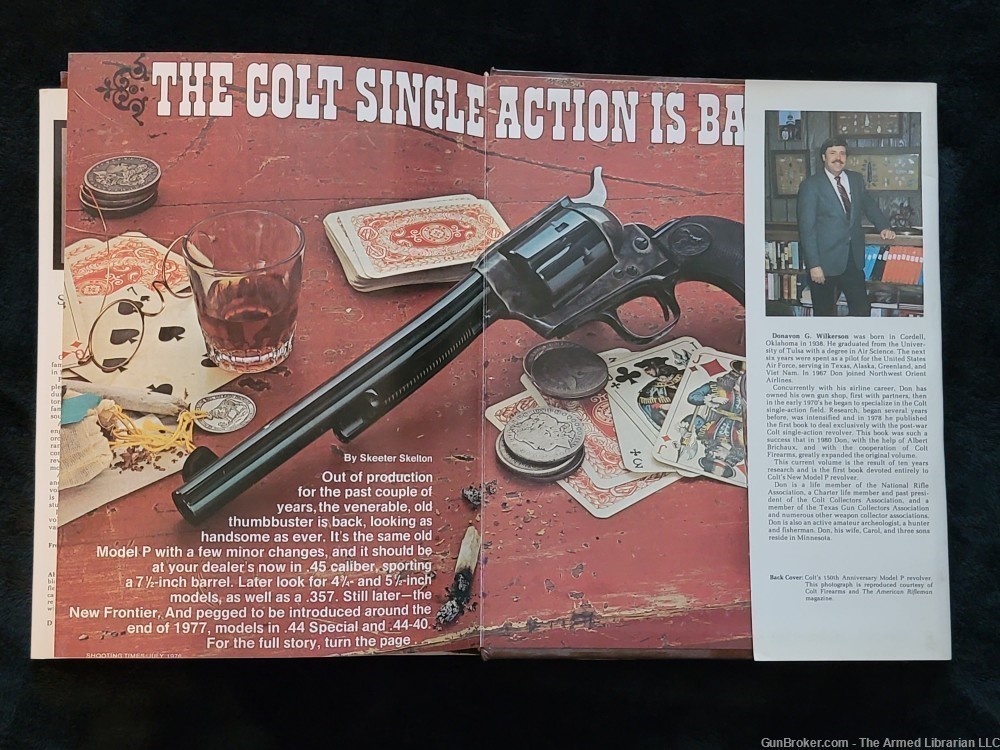 Colt Single-Action Revolver Book 1976-1986 by Wilkerson            -img-4