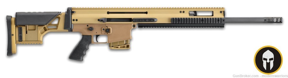 FN SCAR 20S NRCH - 20" Bbl (6.5 CM) - FDE-img-1