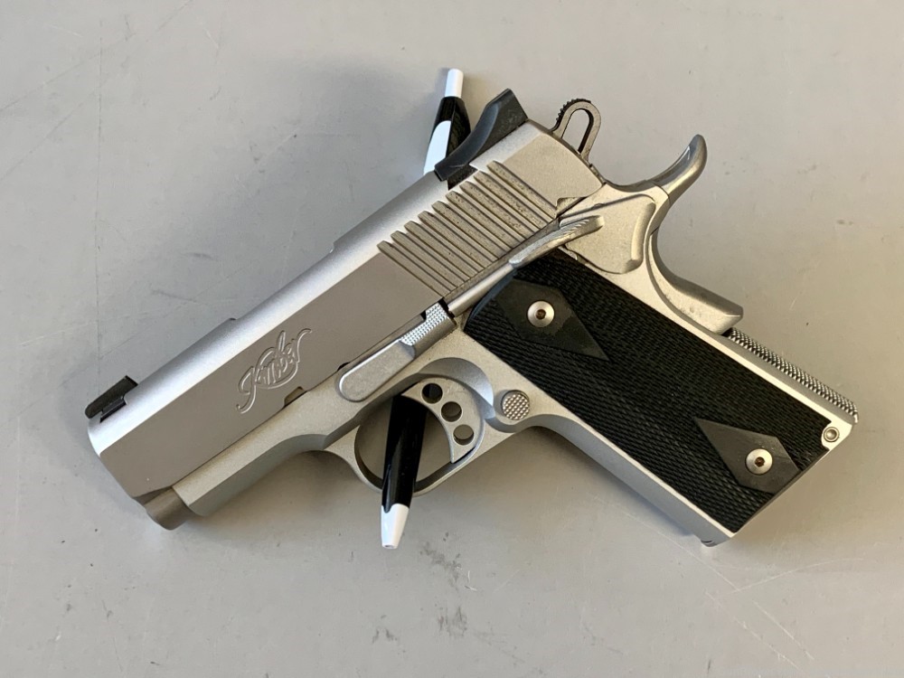 Kimber 1911 Stainless Ultra Carry 45ACP 3 Inch 6+1 Extra Mags-img-1
