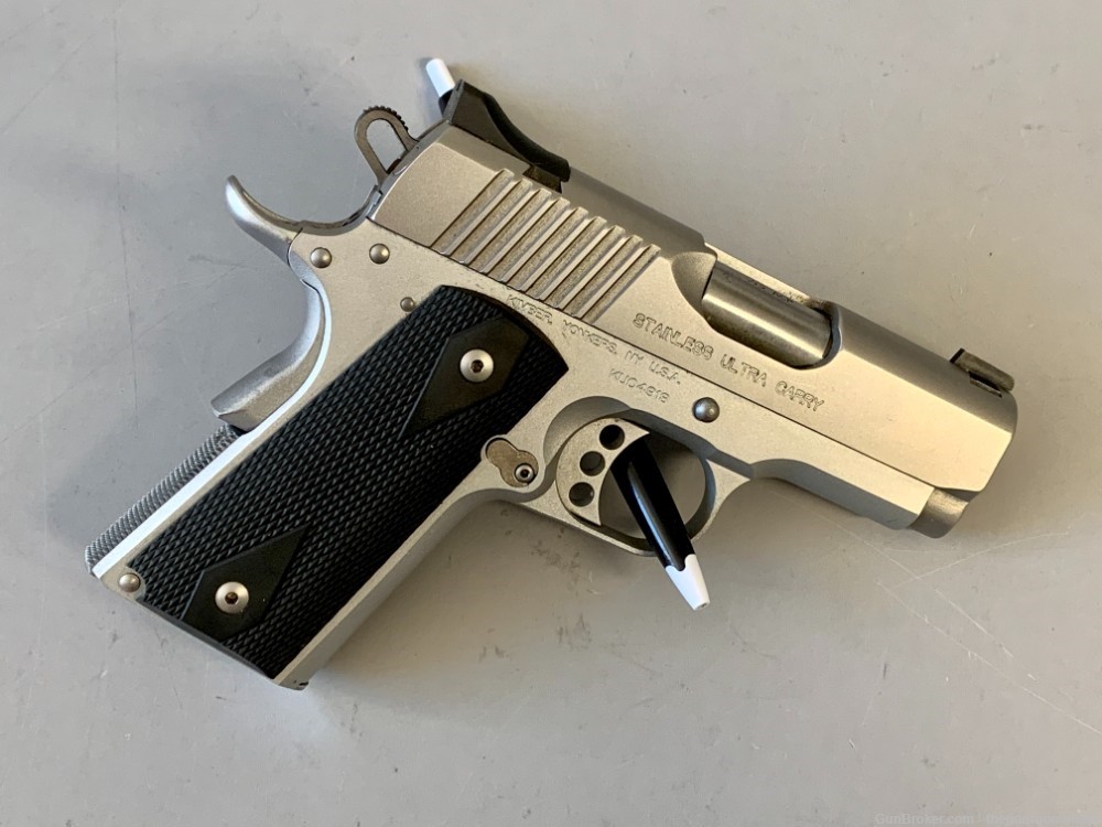 Kimber 1911 Stainless Ultra Carry 45ACP 3 Inch 6+1 Extra Mags-img-6