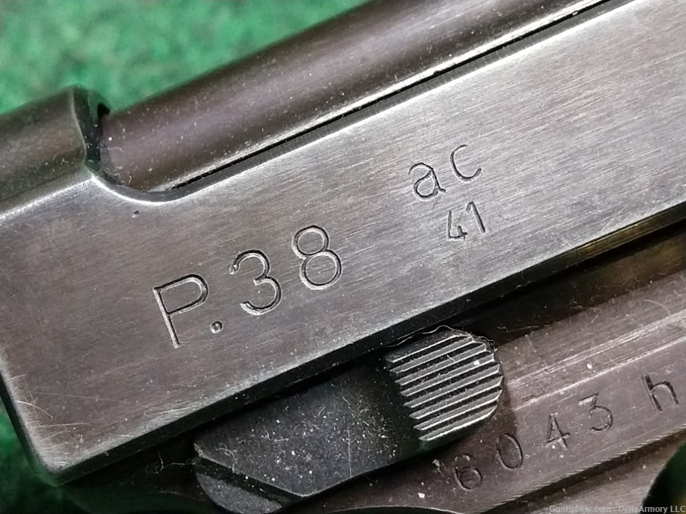 Walther Model P38 AC Code October 1941 Pistol 9 MM-img-10
