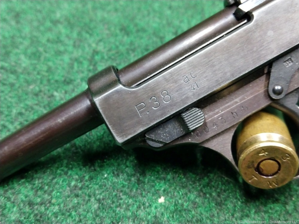 Walther Model P38 AC Code October 1941 Pistol 9 MM-img-8
