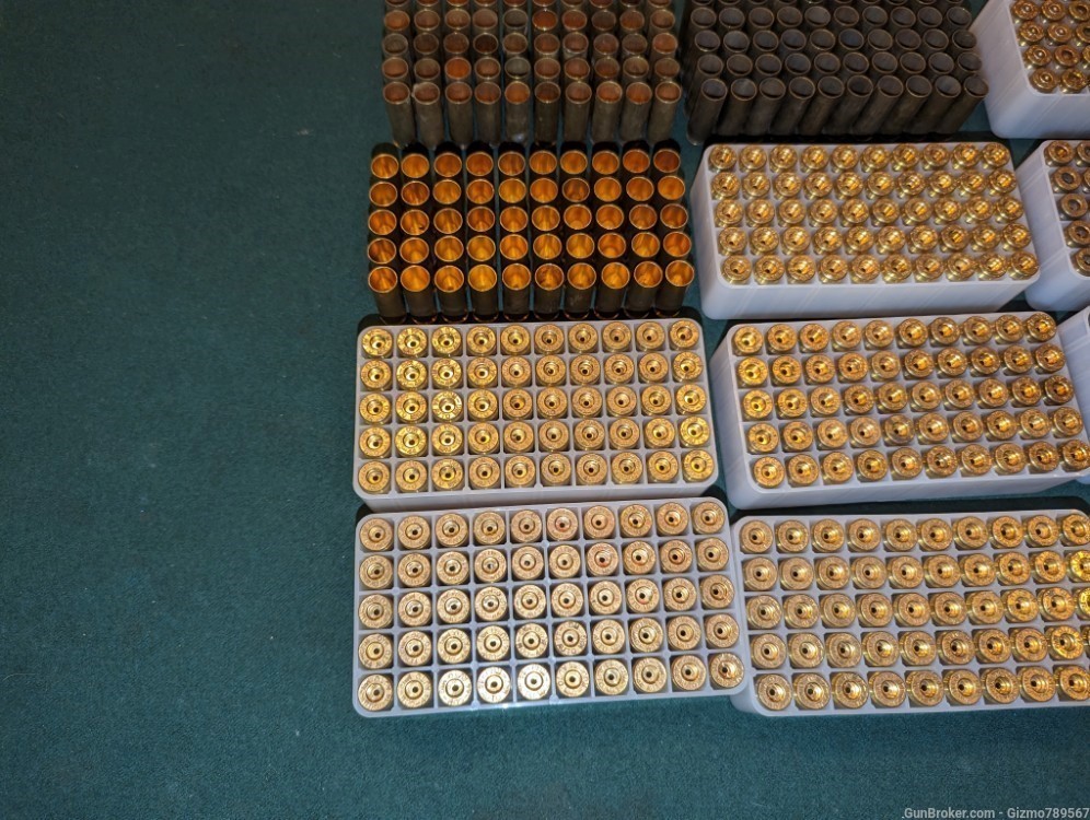 750 Pieces Of .44 Automag Brass All in AMT Cases -img-0