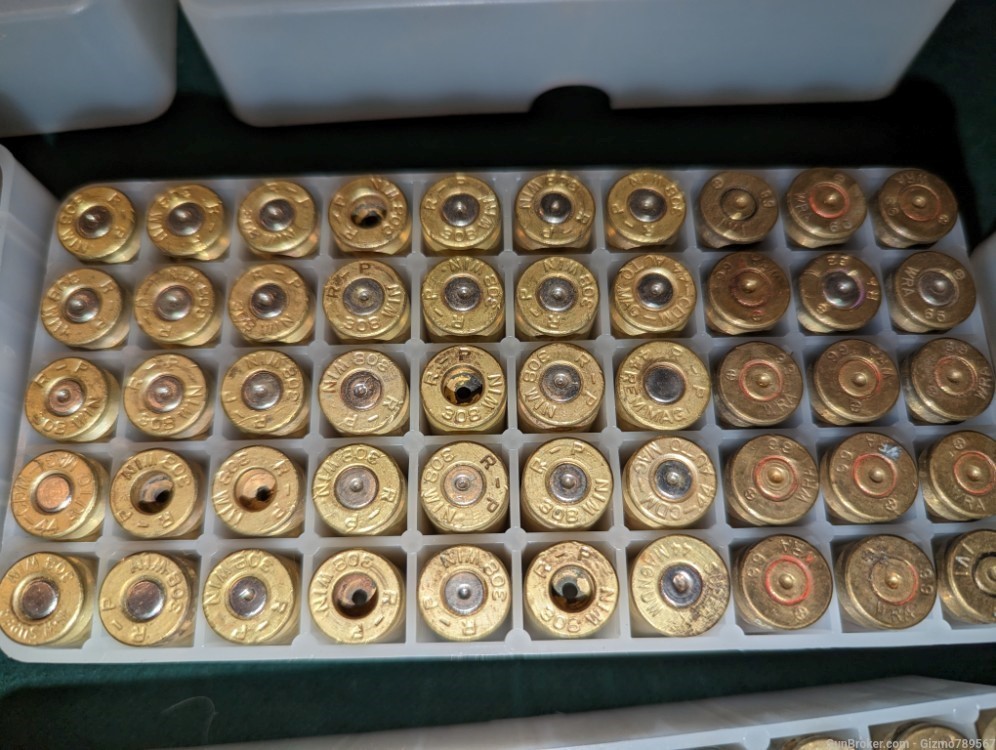 750 Pieces Of .44 Automag Brass All in AMT Cases -img-12