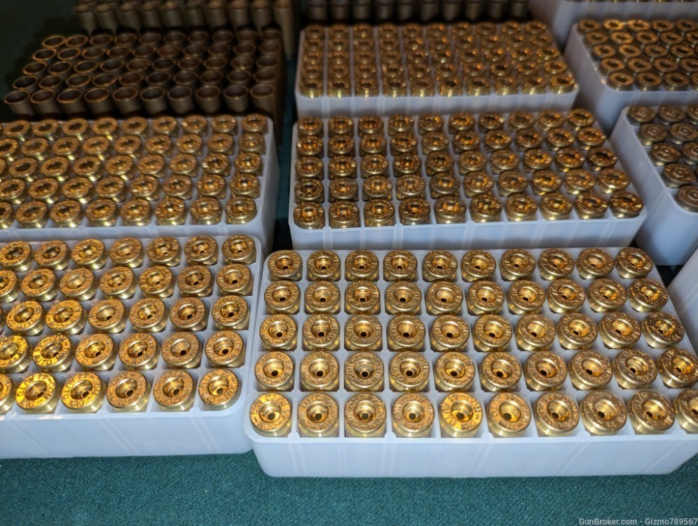 750 Pieces Of .44 Automag Brass All in AMT Cases -img-5