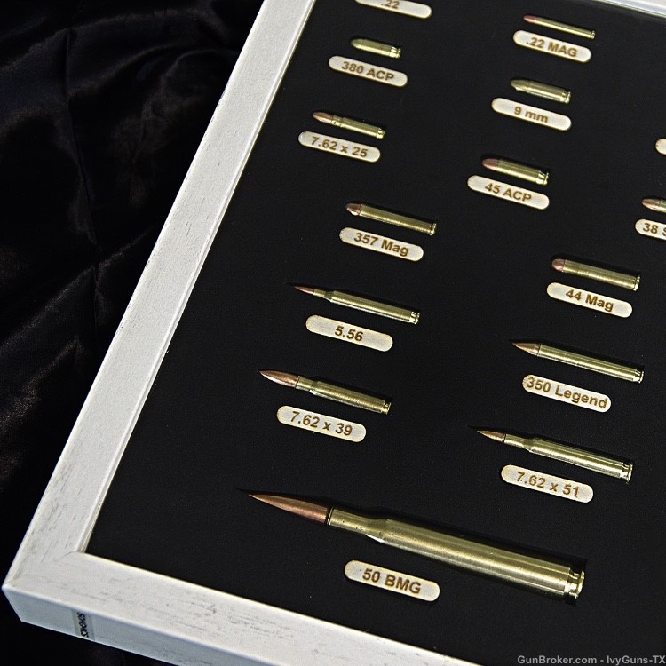 Ammo Display Case (with ammo) - Best Gift for Any Occasions -img-3