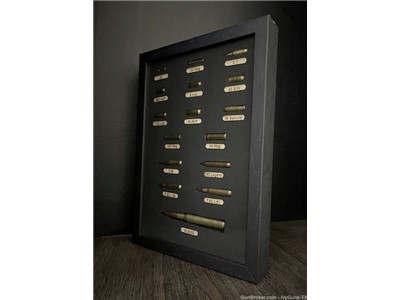 Ammo Display Case (with ammo) - Best Gift for Any Occasions 