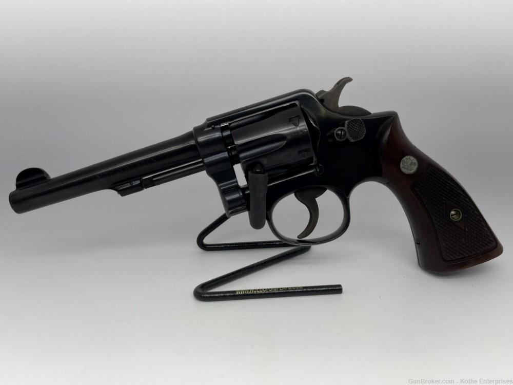 Smith & Wesson Military & Police 5”  Pre-Model 10 Revolver With Gold Box-img-6