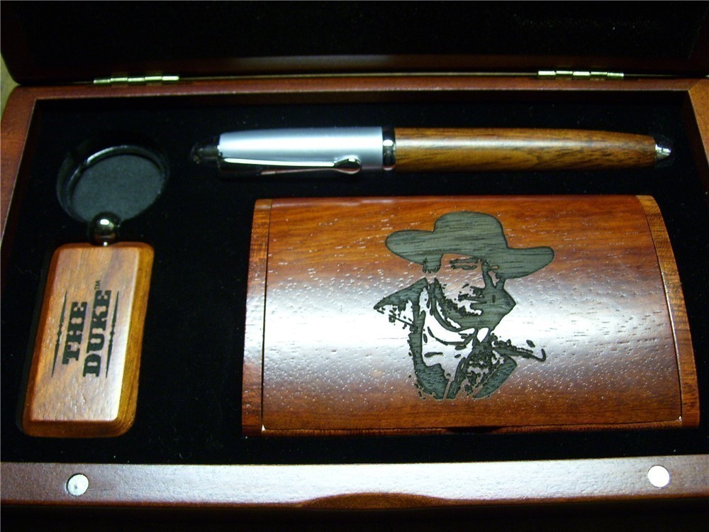 John Wayne Pen Key Chain & Card Holder-img-4
