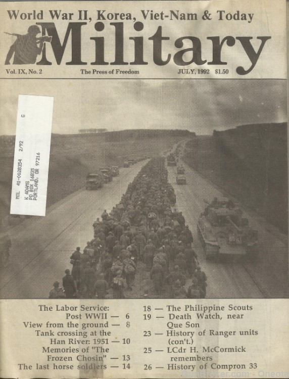 1988-92 MILITARY-The Press of Freedom Magazine Back Issues-img-23