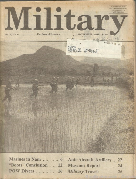 1988-92 MILITARY-The Press of Freedom Magazine Back Issues-img-8