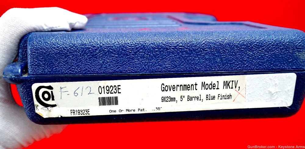 Ultra Rare Colt MKIV Government Enhanced 9x23 w/ .38 Super Conversion-img-2