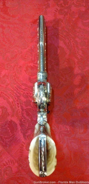 1981 Colt Python 6’’ .357 Mag - Master Engraved - Rams Horn Grips!-img-8