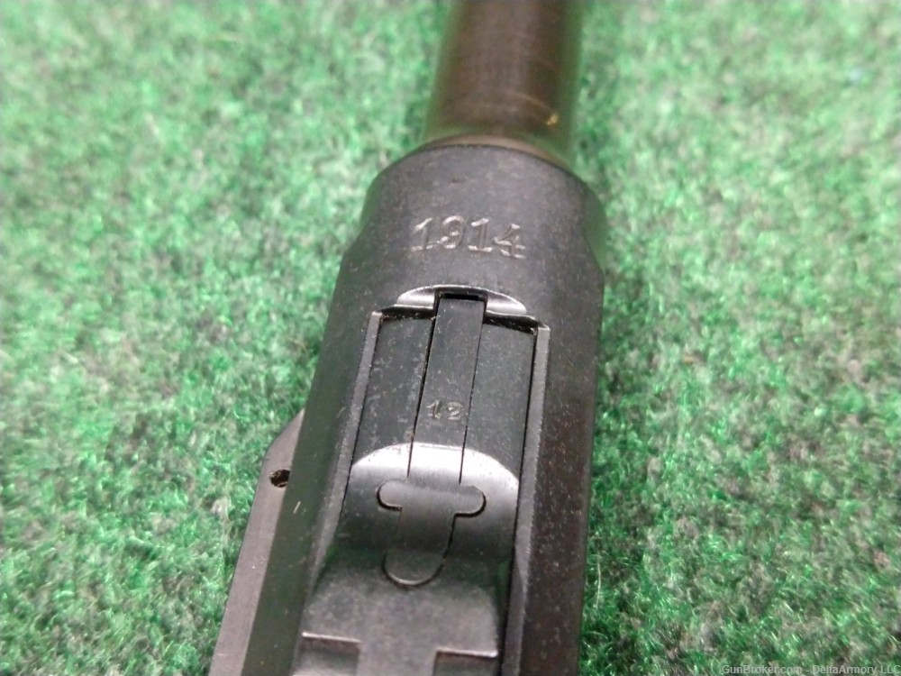 German Luger DWM Toggle Mark 1914 Chamber Date-img-102